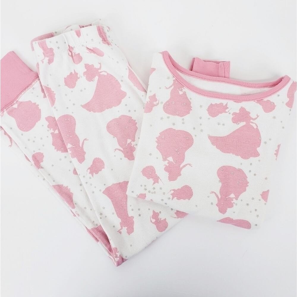 GAP Disney Sleeping Beauty pajama set Princess pjs Girls size Medium